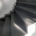 Escalier en Béton Ciré noir mate